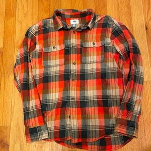 Old Navy Boy XL (14-16) button flannel